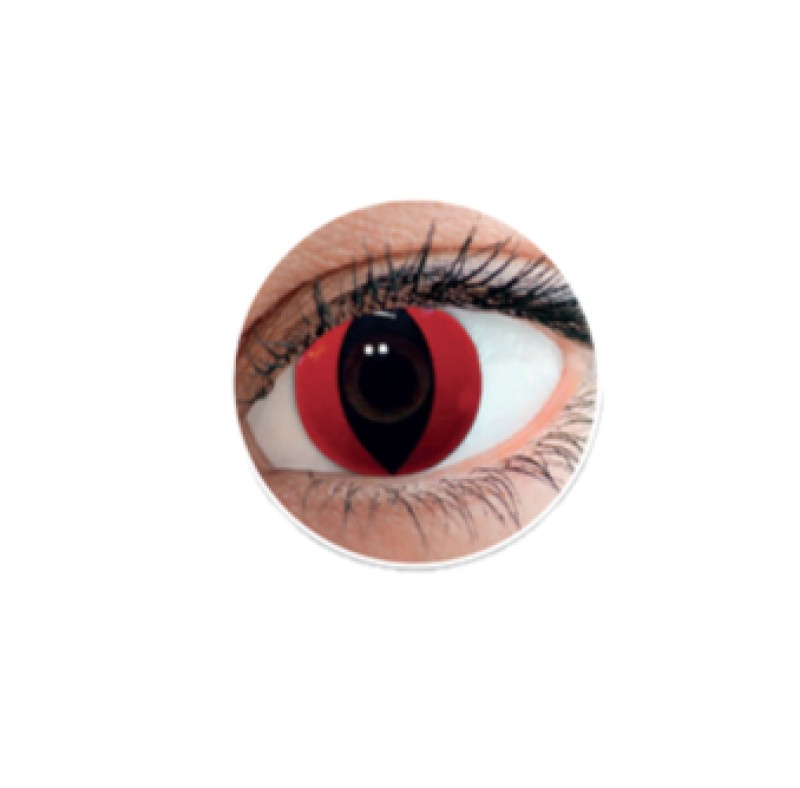 FREEVISION CRAZY COLORS 1 DAY CAT EYE RED